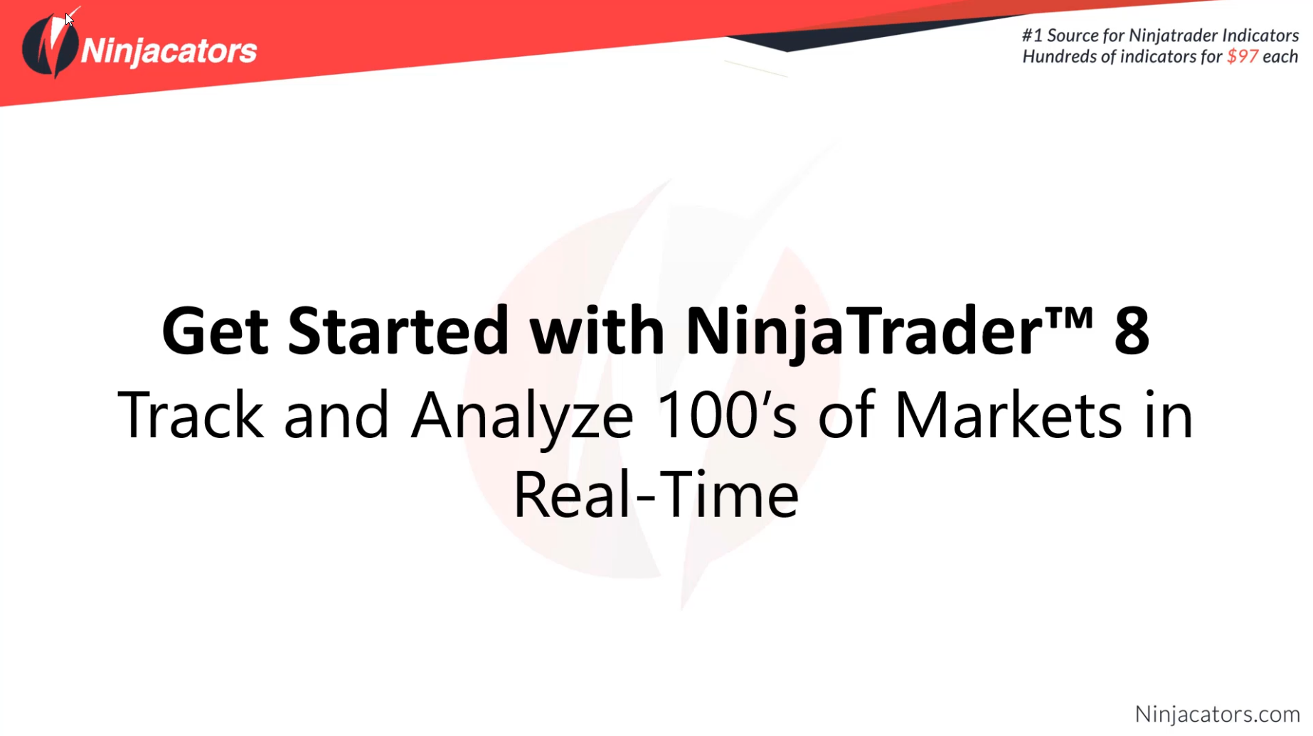 NinjaTrader® 8 Training – Track and Analyze 100’s of ...